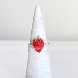 Strawberry Gem Ring